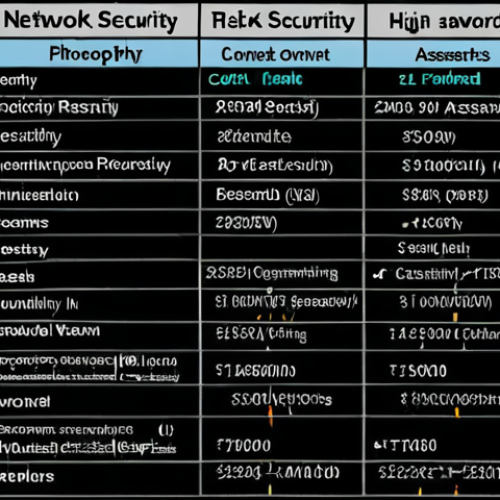 Home 4 **
"Network security risk assessment, showing critical assets like customer data, financial information, and intellectual property with vulnerability analysis highlighting outdated systems and weak passwords. The scene should convey the importance of prioritizing and mitigating risks in a tech startup environment."
**