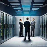 Home 20 SD WAN 개념과 활용 - **Prompt:** A dynamic, visually striking image depicting the transition from outdated to modern netw...